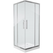 Душевой уголок Grossman Pragma PR-90SQ серебро