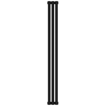 Отопительный радиатор Сунержа Эстет-1 31-0301-1203 120х13.5 матовый черный