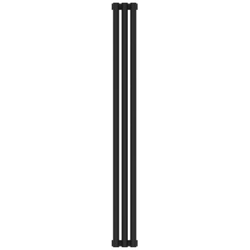 Отопительный радиатор Сунержа Эстет-1 15-0301-1203 120х13.5 темный титан муар
