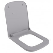 Сиденье для унитаза Ambassador Benefit 202T20301S с микролифтом серое матовое