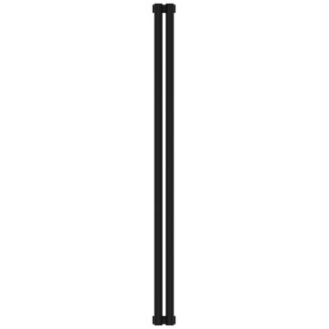 Отопительный радиатор Сунержа Эстет-1 31-0301-1202 120х9 матовый черный
