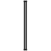 Отопительный радиатор Сунержа Эстет-1 15-0301-1202 120х9 темный титан муар