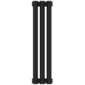 Отопительный радиатор Сунержа Эстет-00 31-0332-5003 50х13.5 3 секции матовый черный