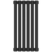 Отопительный радиатор Сунержа Эстет-00 15-0332-5006 50х27 6 секций темный титан муар