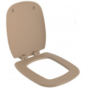 Сиденье для унитаза Ambassador Diamond 122T20501 с микролифтом темно-бежевое матовое