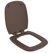 Сиденье для унитаза Ambassador Diamond 122T20601 с микролифтом коричневое матовое