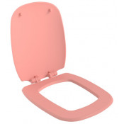 Сиденье для унитаза Ambassador Diamond 122T20901 с микролифтом розовое матовое