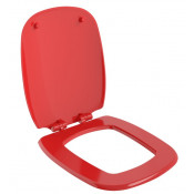Сиденье для унитаза Ambassador Diamond 122T21101 с микролифтом красное