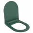 Сиденье для унитаза Ambassador Abner 102T20701S с микролифтом зеленое матовое
