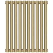 Отопительный радиатор Сунержа Эстет-00  022-0332-5010 50х45 10 секций матовая шампань