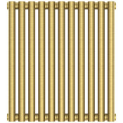 Отопительный радиатор Сунержа Эстет-00 051-0332-5011 50х49.5 11 секций состаренная латунь