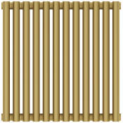 Отопительный радиатор Сунержа Эстет-00 032-0332-5012 50х54 12 секций матовое золото