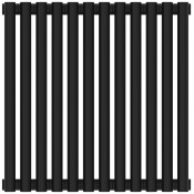 Отопительный радиатор Сунержа Эстет-00 31-0332-5012 50х54 12 секций матовый черный