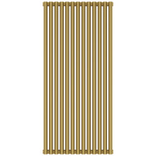Отопительный радиатор Сунержа Эстет-11 032-0302-1213 120х58.5 матовое золото