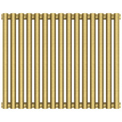 Отопительный радиатор Сунержа Эстет-00 051-0332-5015 50х67.5 15 секций состаренная латунь