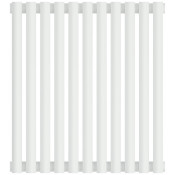 Отопительный радиатор Сунержа Эстет-11 30-0302-5011 50х49.5 матовый белый