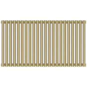 Отопительный радиатор Сунержа Эстет-00 022-0332-5022 50х99 22 секции матовая шампань
