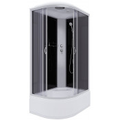 Душевая кабина Niagara Classic NG-2510-14R 80х120 хром/тонированное