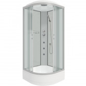 Душевая кабина Niagara Classic NG-3302-14G 90х90 с гидромассажем хром/матовое
