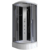 Душевая кабина Niagara Classic NG-3501-14G 90х90 с гидромассажем хром/тонированное