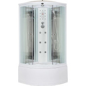 Душевая кабина Niagara Ultra NG-709-01N 100х100 белый/полосатое