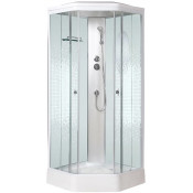 Душевая кабина Niagara Ultra NG-2306-01 90x90 белый/мозаика