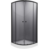 Душевой уголок Niagara Eco NG-003-14T 80x80 черный/тонированное