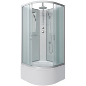 Душевая кабина Niagara Classic NG-2309-14BKT 100x100 хром/матовое