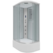 Душевая кабина Niagara Classic NG-2310-14LF 120x80 с гидромассажем хром/матовое