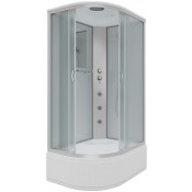 Душевая кабина Niagara Classic NG-2310-14RG 120x80 с гидромассажем хром/матовое