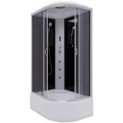 Душевая кабина Niagara Classic NG-2510-14LF 120x80 с гидромассажем хром/тонированное