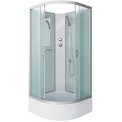 Душевая кабина Niagara Classic NG-3301-14BK 90x90 хром/матовое