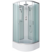 Душевая кабина Niagara Classic NG-3301-14BKT 90x90 хром/матовое