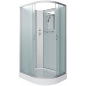 Душевая кабина Niagara Classic NG-3312-14LBK 120x80 хром/матовое