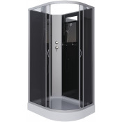 Душевая кабина Niagara Classic NG-3512-14LBK 120x80 хром/тонированное