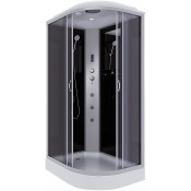 Душевая кабина Niagara Classic NG-3512-14LF 120x80 с гидромассажем хром/тонированное