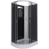 Душевая кабина Niagara Classic NG-3512-14RBK 120x80 хром/тонированное