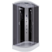 Душевая кабина Niagara Classic NG-3512-14RF 120x80 с гидромассажем хром/тонированное