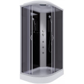 Душевая кабина Niagara Classic NG-3512-14RG 120x80 с гидромассажем хром/тонированное