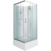 Душевая кабина Niagara Classic NG-1108-14BK 90x90 хром/матовое