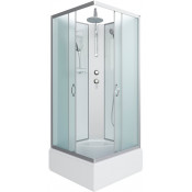 Душевая кабина Niagara Classic NG-1108-14BKT 90x90 хром/матовое