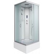 Душевая кабина Niagara Classic NG-1108-14P 90x90 с радио хром/матовое