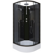 Душевая кабина Niagara Classic NG-6501-14BKT 90x90 черный/тонированное