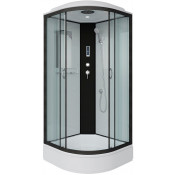 Душевая кабина Niagara Classic NG-6701-14P 90x90 с радио черный/прозрачное