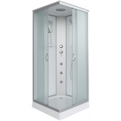 Душевая кабина Niagara Classic NG-1101-14G 90x90 с гидромассажем хром/матовое