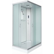 Душевая кабина Niagara Classic NG-43285-14QP 120x80 с радио хром/матовое