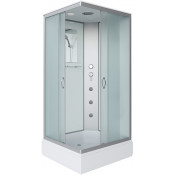 Душевая кабина Niagara Classic NG-33974-14QG 90x70 с гидромассажем хром/матовое