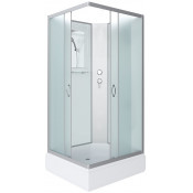 Душевая кабина Niagara Classic NG-33084-14QBK 100x80 хром/матовое