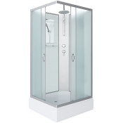 Душевая кабина Niagara Classic NG-33084-14QBKT 100x80 хром/матовое