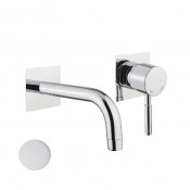 Смеситель для раковины Webert Rimini RI830605740 белый